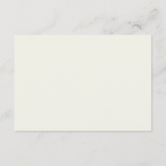Save The Date Mariage de succursale simple RSVP en ligne et cart (Dos)