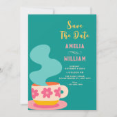 Save The Date Mariage de tasse mignonne (Devant)