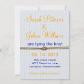 Save The Date Mariage de thème nautique Enregistrer la date (Dos)