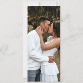 Save The Date Mariage de tulipe rouge enregistrer la date (Dos)