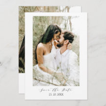 Mariage de typographie moderne, simple