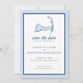Save The Date Mariage Dennis Port Cape Cod (Devant)