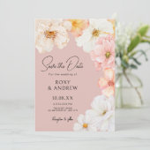 Save The Date Mariage d'enregistrement plat (Debout devant)