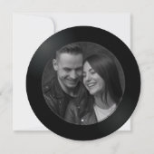 Save The Date Mariage des amoureux de musique Enregistrer la dat (Dos)