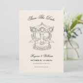 Save The Date Mariage des anges (Debout devant)