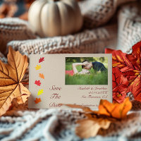 Mariage des feuilles automnales
