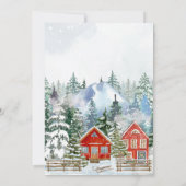 Save The Date Mariage des merveilles d'hiver (Dos)