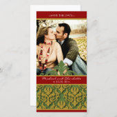 Save The Date Mariage d'hiver Enregistrer la date Mariage (Devant / Derrière)