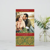 Save The Date Mariage d'hiver Enregistrer la date Mariage (Debout devant)