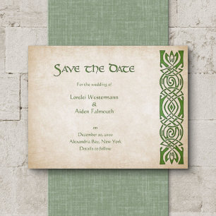 Save The Date Mariage d'Imaginaire Celtic Viking
