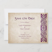 Save The Date Mariage d'Imaginaire Celtic Viking (Devant)