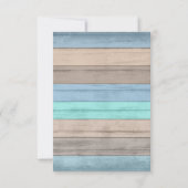 Save The Date Mariage Dolphin en bord de mer - Enregistrer la da (Dos)