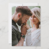 Save The Date Mariage Doodle Fantaisiste (Dos)