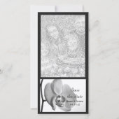 Save The Date Mariage d'orchidées blanches Enregistrer la date (Devant)