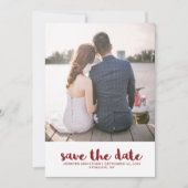 Save The Date Mariage Dots Enregistrer la photo de date (Devant)