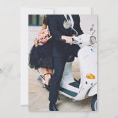 Save The Date Mariage du coucher de soleil de Vérone (Dos)