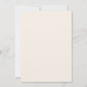 Save The Date Mariage écriture manuscrite couleur bleu écrin (Dos)