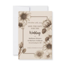 Mariage Élégance d'Automne