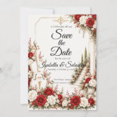 Save The Date Mariage Élégance Romantique au Violoncelle (Devant)