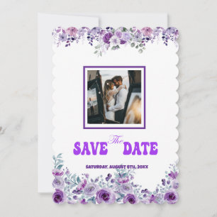Save The Date Mariage élégant 007 par Nasrin Enregistrer la date