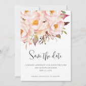 Save The Date Mariage élégant avec un script moderne (Devant)