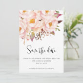 Save The Date Mariage élégant avec un script moderne (Debout devant)