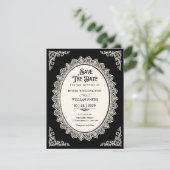 Save The Date Mariage élégant Dark Romance (Debout devant)
