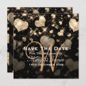 Save The Date Mariage Élégant Enregistrer La Date Parties scinti (Devant / Derrière)