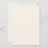 Save The Date Mariage élégant étoile de mer océan bleu (Dos)