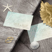 Save The Date Mariage en mousse de mer ID837