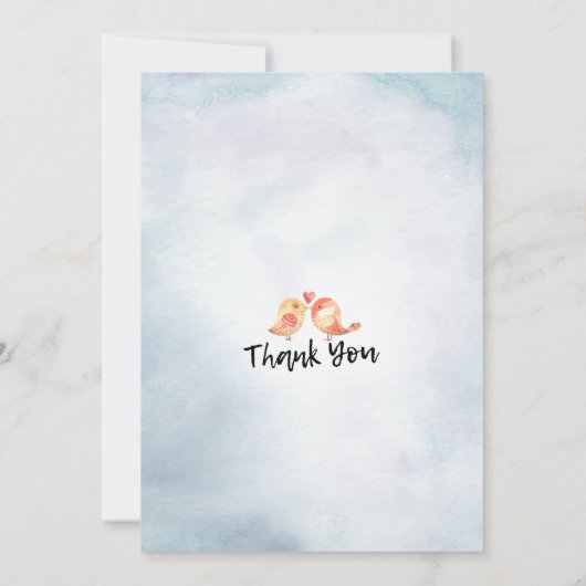 Save The Date Mariage Enregistrer La Date Aquarelle Floral & Plu (Dos)