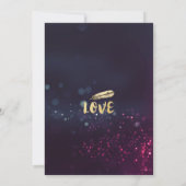 Save The Date Mariage Enregistrer La Date Aquarelle Plumes Flora (Dos)