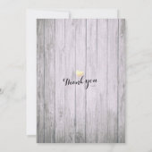 Save The Date Mariage Enregistrer La Date Champagne Verres Bois  (Dos)