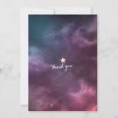 Save The Date Mariage Enregistrer La Date Chic Star Sky Constell (Dos)