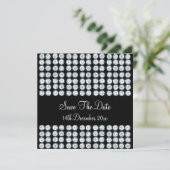Save The Date Mariage Enregistrer La Date Diamonds (Debout devant)