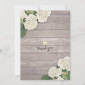 Save The Date Mariage Enregistrer La Date Hydrangea String Light (Dos)