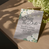 Save The Date Mariage Enregistrer La Date Hydrangea String Light