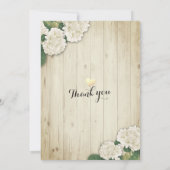 Save The Date Mariage Enregistrer La Date Hydrangea String Light (Dos)