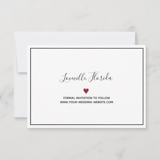 Save The Date Mariage Enregistrer la date Juin 2019 Calendrier P (Dos)