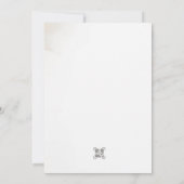 Save The Date Mariage Enregistrer les dates (Dos)