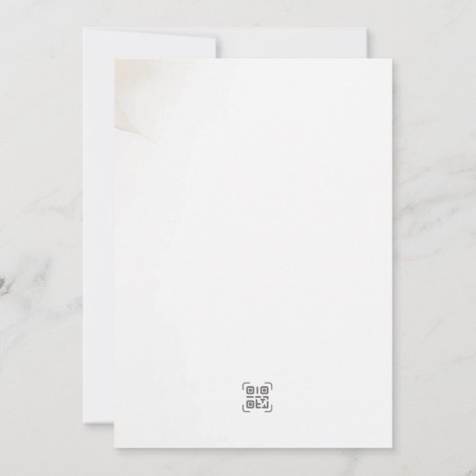 Save The Date Mariage Enregistrer les dates (Dos)