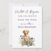 Save The Date Mariage Enregistrer les dates Conception du labora (Devant)