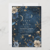 Save The Date Mariage étoilé au clair de lune (Devant)
