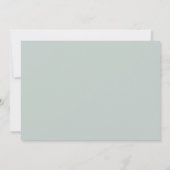 Save The Date Mariage Eucalyptus Green Watercolor (Dos)