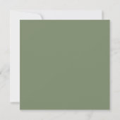 Save The Date Mariage Eucalyptus Moderne Enregistrer La Date (Dos)