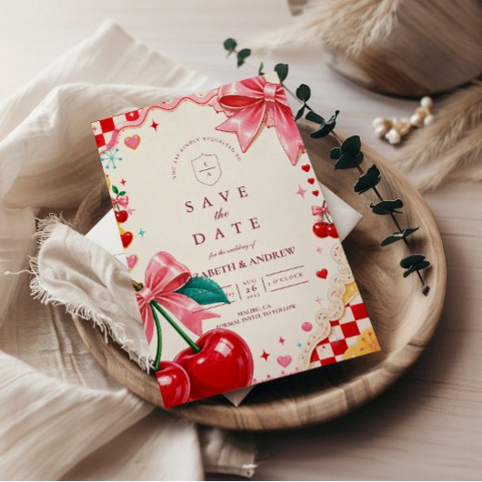 Save The Date Mariage Fantaisiste et Kitsch