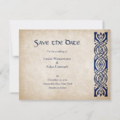 Save The Date Mariage Fantasy Celtique Viking (Devant)