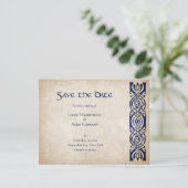 Save The Date Mariage Fantasy Celtique Viking (Debout devant)