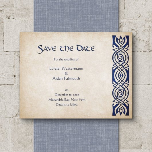 Save The Date Mariage Fantasy Celtique Viking