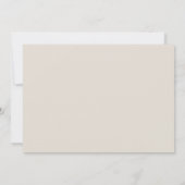 Save The Date Mariage fleur sauvage Rustic Pays (Dos)